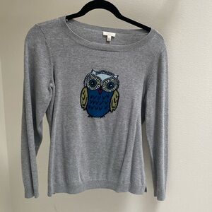 Cute owl Talbot sweater